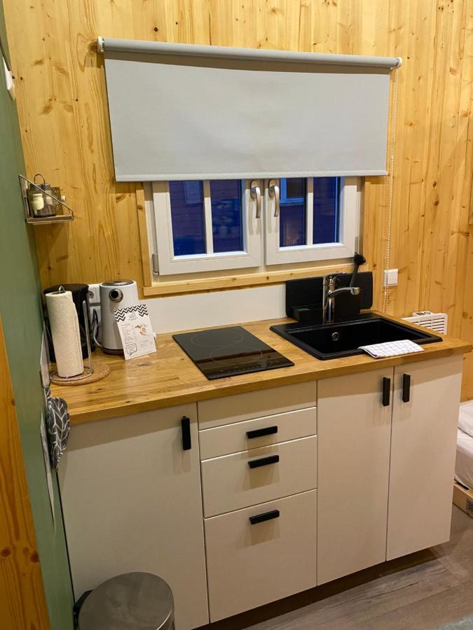 Tiny House Ahse Im Pier9 Tiny House Hotel Hamm  Exteriör bild